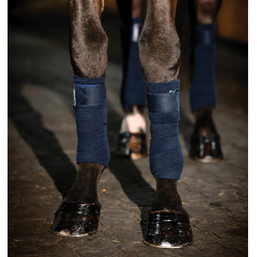 Fasce da polo Horseware Amigo Marina Blu marino