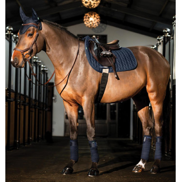 Fasce da polo Horseware Amigo Marina Blu marino