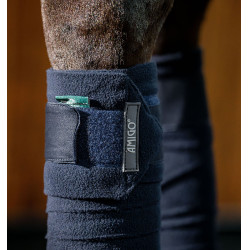 Fasce da polo Horseware Amigo Marina Blu marino