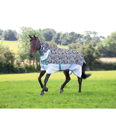 Coperta combo anti-mosche Tempest Original Zebra Shires Zebra Motivi Coperta combo anti-mosche Tempest Original Zebra Shires Zebra Motivi