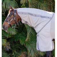 Copricollo anti-mosche Amigo Horseware Bug Buster Argento / grigio titanio / argento