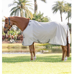 Camiccia anti-insetti Horseware Amigo Bug Rug Argento / grigio titanio / argento
