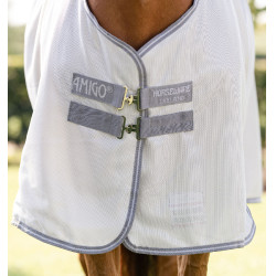Camiccia anti-insetti Horseware Amigo Bug Rug Argento / grigio titanio / argento
