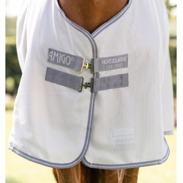 Camiccia anti-insetti Horseware Amigo Bug Rug Argento / grigio titanio / argento