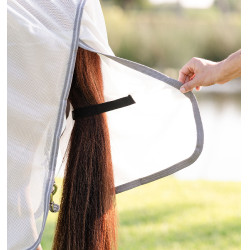 Camiccia anti-insetti Horseware Amigo Bug Rug Argento / grigio titanio / argento