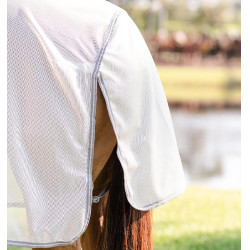 Camicia anti-insetti Horseware Amigo Bug Rug Pony Argento / grigio titanio / argento