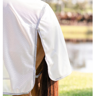 Camicia anti-insetti Horseware Amigo Bug Rug Pony Argento / grigio titanio / argento