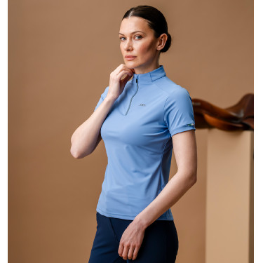 Polo Horseware AA Tech Quarter Gia Blu siciliano Polo Horseware AA Tech Quarter Gia Blu siciliano