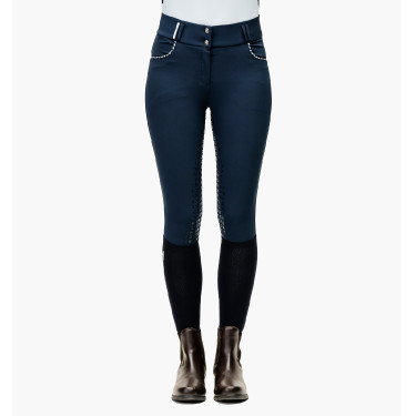 Pantaloni Horseware Newmarket a vita media con full seat Marina / marina Blu