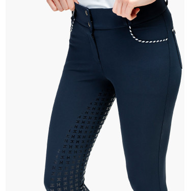 Pantaloni equitazione donna vita alta full seat Horseware