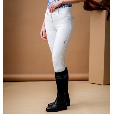 Pantaloni Horseware AA Aria a vita media full seat Bianco Pantaloni Horseware AA Aria a vita media full seat Bianco