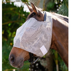 Maschere anti-mosche Horseware Amigo senza orecchie Argento / grigio titanio / argento