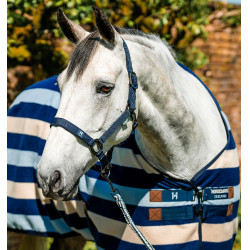 Capestro e lunghina Horseware Newmarket Marine witney Blu marino