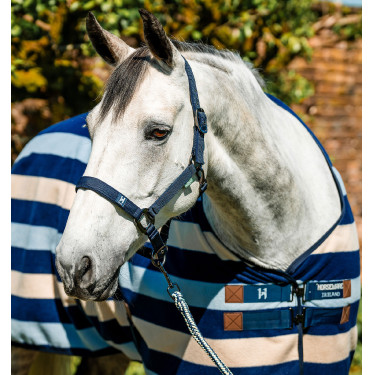 Capestro e lunghina Horseware Newmarket Marine witney Blu marino