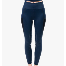 Leggings da equitazione Horseware Formfit full seat Marina Blu marino