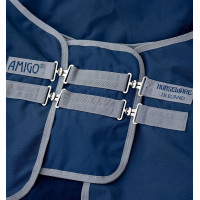 Estensione per petto Amigo Horseware Marine / grigio titanio Blu marino