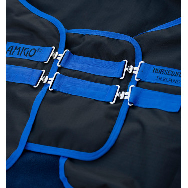 Estensione per petto Amigo Horseware Nero / blu classico