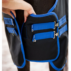 Estensione per petto Amigo Horseware Nero / blu classico