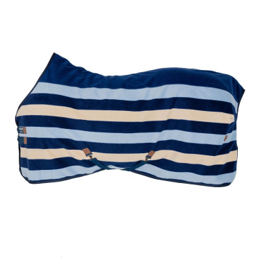 Coperta in pile Horseware Newmarket Poney Fleece Cooler Marine witney Blu marino