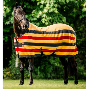 Coperta in pile Horseware Newmarket Fleece Cooler Oro bianco