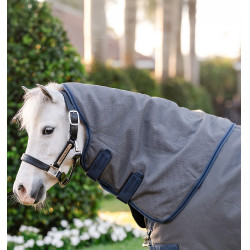 Coperta Horseware Rhino Hexstop Plus Pony Turnout 100g Grigio / indaco / blu navy Coperta Horseware Rhino Hexstop Plus Pony Turnout 100g Grigio / indaco / blu navy
