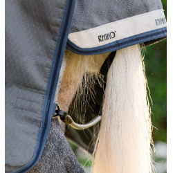 Coperta Horseware Rhino Hexstop Plus Pony Turnout 100g Grigio / indaco / blu navy Coperta Horseware Rhino Hexstop Plus Pony Turnout 100g Grigio / indaco / blu navy