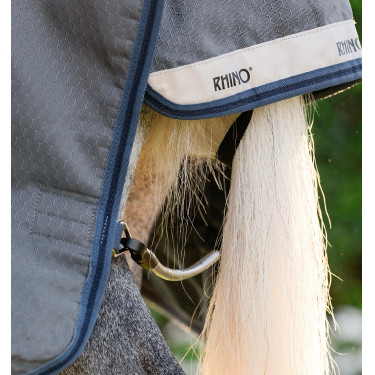 Coperta Horseware Rhino Hexstop Plus Pony Turnout 100g Grigio / indaco / blu navy Coperta Horseware Rhino Hexstop Plus Pony Turnout 100g Grigio / indaco / blu navy
