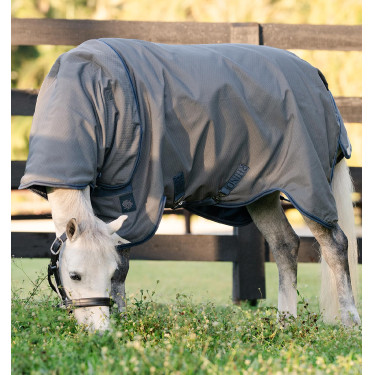 Coperta Horseware Rhino Hexstop Plus Pony Turnout 100g Grigio / indaco / blu navy Coperta Horseware Rhino Hexstop Plus Pony Turnout 100g Grigio / indaco / blu navy