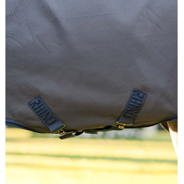 Coperta Horseware Rhino Hexstop Plus Pony Turnout 0g Grigio / indaco / blu navy