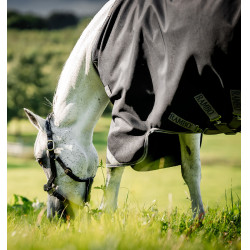 Coperta Horseware Rambo 1680D Turnout 250g VL Nero / temporale / grigio argento Coperta Horseware Rambo 1680D Turnout 250g VL Nero / temporale / grigio argento