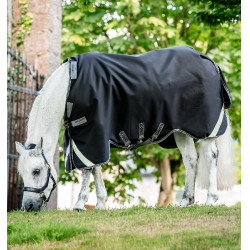 Coperta Horseware Rambo 1680D Turnout 250g VL Nero / temporale / grigio argento Coperta Horseware Rambo 1680D Turnout 250g VL Nero / temporale / grigio argento