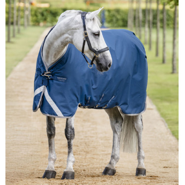 Coperta Horseware Ionic Therapy Turnout 100g Bleu imperial / argent /Marine Blu