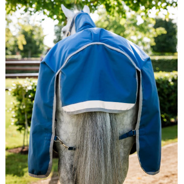Coperta Horseware Ionic Therapy Turnout 100g Bleu imperial / argent /Marine Blu