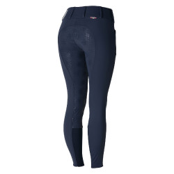 Pantaloni termici Grand Prix Horze con fondo in silicone per donna Blu notte Pantaloni termici Grand Prix Horze con fondo in silicone per donna Blu notte