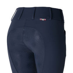 Pantaloni termici Grand Prix Horze con fondo in silicone per donna Blu notte Pantaloni termici Grand Prix Horze con fondo in silicone per donna Blu notte