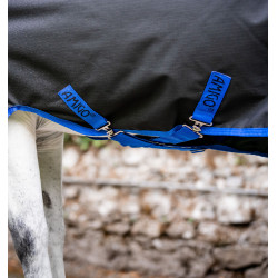 Coperta Horseware Amigo Ripstop 900D Plus Pony Turnout 100g Nero / blu classico