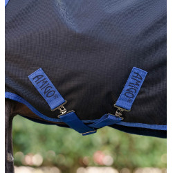 Coperta Horseware Amigo Ripstop 900D Plus Petite Turnout 0g Nero / blu classico
