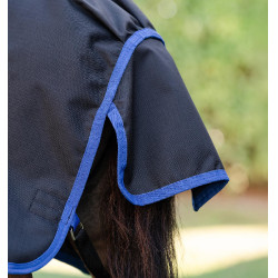 Coperta Horseware Amigo Ripstop 900D Plus Petite Turnout 0g Nero / blu classico