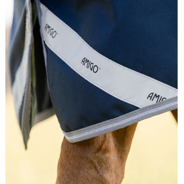 Coperta Horseware Amigo 1200D Turnout 50g Marino / grigio titanio / argento Blu marino Coperta Horseware Amigo 1200D Turnout 50g Marino / grigio titanio / argento Blu marino