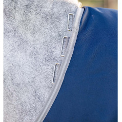 Coperta Horseware Amigo 1200D Plus Pony Turnout 50g Marino / grigio titanio / argento Blu marino