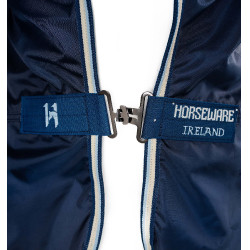 Coperta da lavoro impermeabile Horseware Newmarket Marine witney Blu marino
