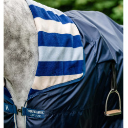 Coperta da lavoro impermeabile Horseware Newmarket Marine witney Blu marino