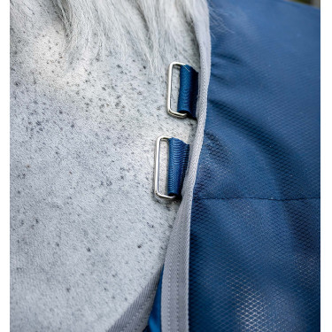 Coperta da scuderia Horseware Ionic Therapy 50g Bleu imperial / argent /Marine Blu Coperta da scuderia Horseware Ionic Therapy 50g Bleu imperial / argent /Marine Blu