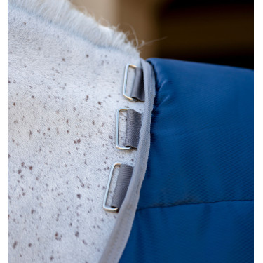 Coperta da scuderia Horseware Amigo Ripstop Insulator Pony 100g Marine / grigio titanio Blu marino