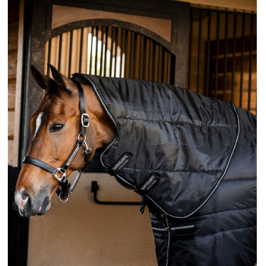 Coperta da scuderia Horseware Amigo Ripstop Insulator Plus 200g Nero / nero / argento