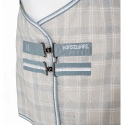 Coperta anti-mosche Horseware Newmarket Plus Carbone di legna Witney Grigio Coperta anti-mosche Horseware Newmarket Plus Carbone di legna Witney Grigio