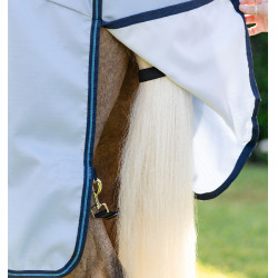 Coperta anti-dermatite Horseware Amigo Ripstop Pony Blu azzurro / Marino / Blu elettrico