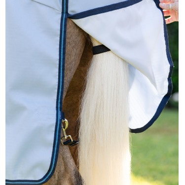 Coperta anti-dermatite Horseware Amigo Ripstop Pony Blu azzurro / Marino / Blu elettrico