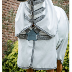 Coperta anti-dermatite Horseware Amigo Ripstop Argento / grigio titanio / argento