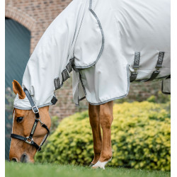 Coperta anti-dermatite Horseware Amigo Ripstop Argento / grigio titanio / argento